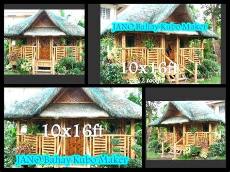 Native Bamboo Products Bahay Kubonipa Hut By Jano Bahay Kubo Makers