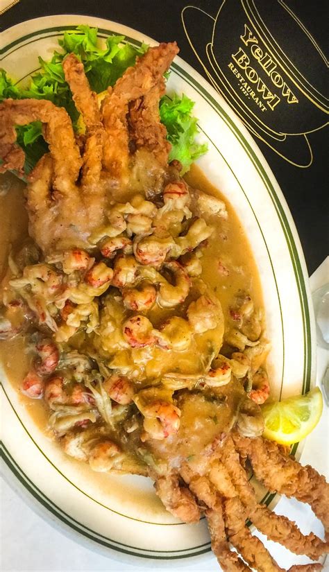 Fried Soft Shell Crab With Crawfish Étouffée Flip Flop Foodies