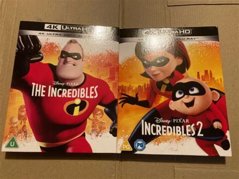 DISNEY PIXAR THE Incredibles The Incredibles K Ultra Hd Blu Ray Blu Ray PicClick UK
