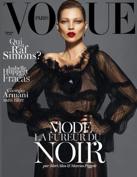 Le Magazine Vogue Paris Fait Peau Neuve Pour La Rentrée Jean Marc