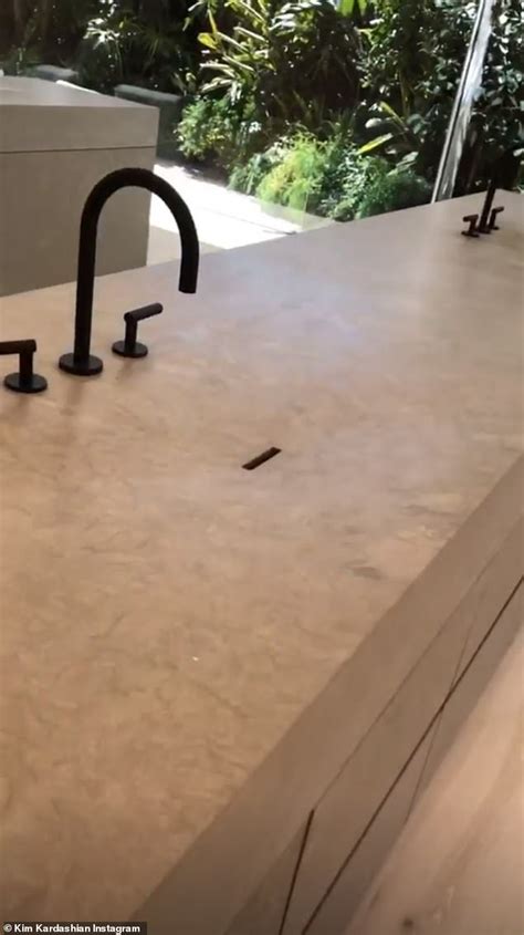You can put it on as high pressure as you want and no backsplash. Kim Kardashian's 'basin-less bathroom sink' cost $32k as ...