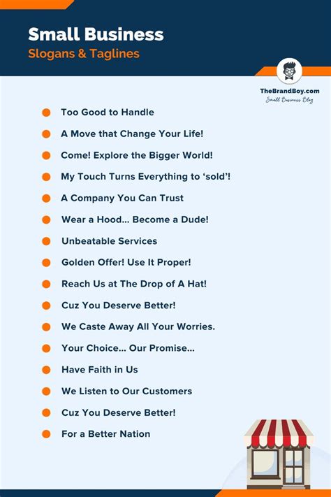 516 Catchy Small Business Slogans And Taglines Business Slogans