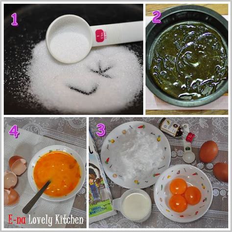 Senarai resepi | posted by pn. Syazfida Afzan: Resipi : Kek Puding Karamel Pelangi Step ...