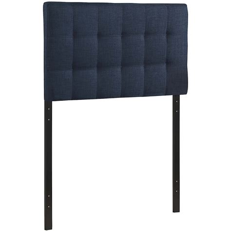 modway lily mod 5148 nav twin upholstered fabric headboard value city furniture bed headboards
