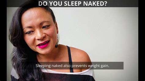 Do You Sleep Naked Youtube