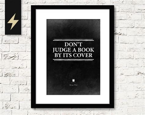 Items Similar To Book Lover T Don T Judge A Book By Its Cover George Eliot Life Quote