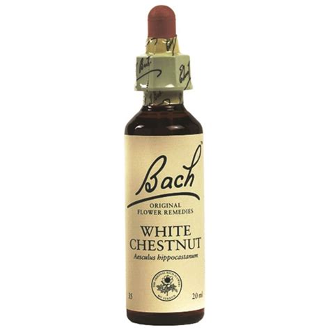 Bach Flower Remedies White Chestnut 10ml Vegan Co