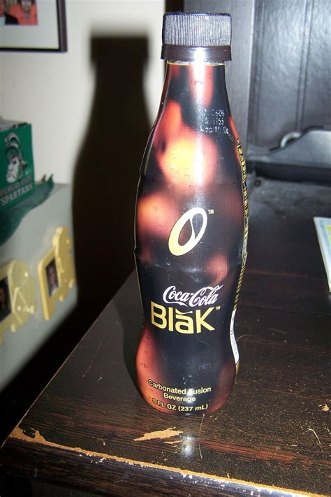 Coca Cola Coke “blak” 8 Oz Coffee Infused Drink Sealed Bottle Ebay