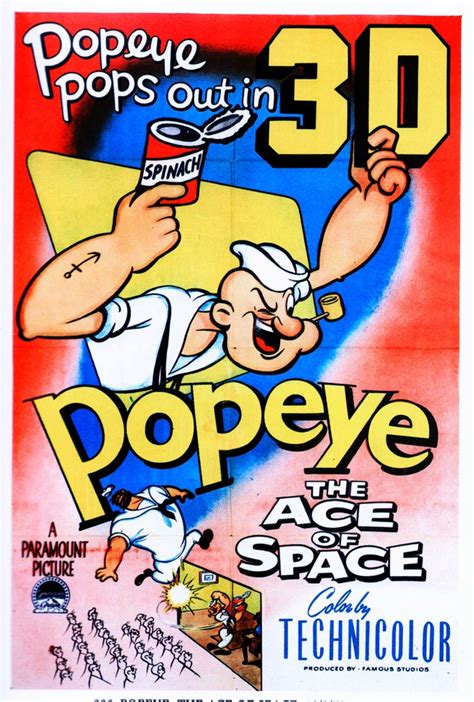 Seymour Kneitel S Popeye The Ace Of Space In 3d 1953 A Paramount