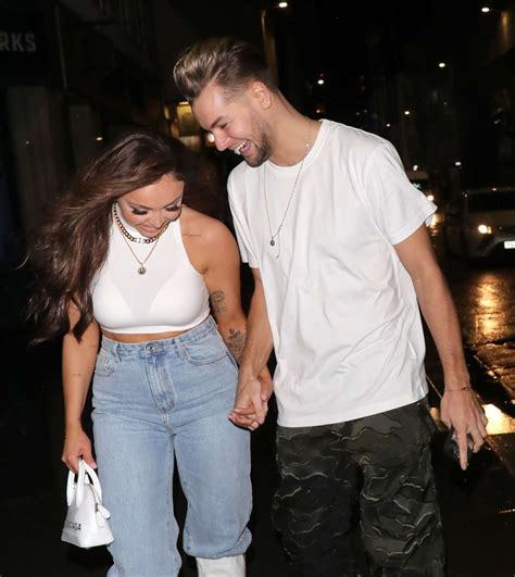 Jesy Nelson And Chris Hughes Out For Their Anniversary At The Moonshine Saloon 05 Gotceleb