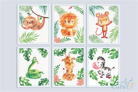 Jungle Safari Animals Printables