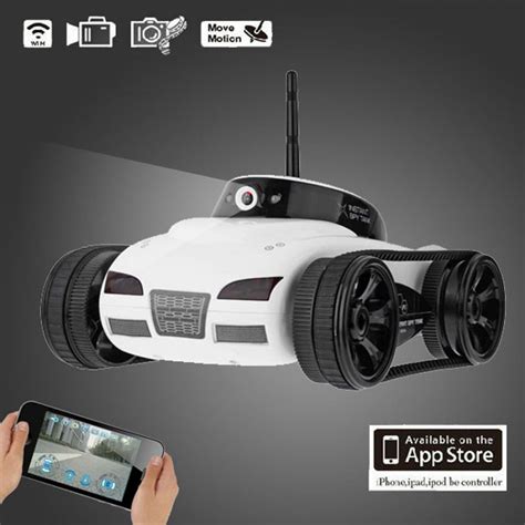 Generally, remotely installation on your target phone is not possible and the technology has never introduced such tips and tactics to do it till date. Mini Tank with Wifi Spy Cam. Remote Controlled using App ...