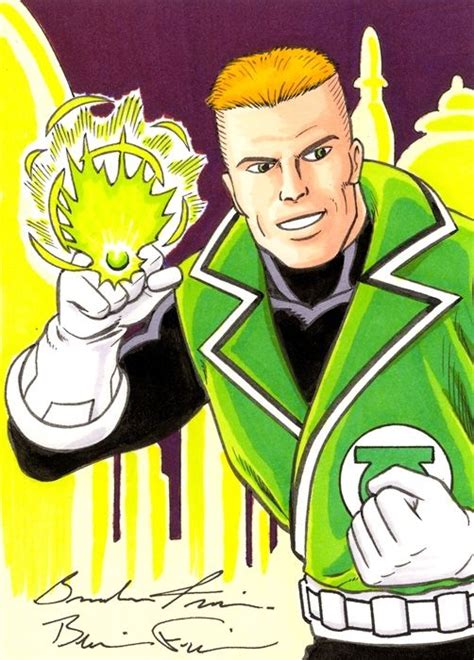 guy gardner 3 comic art by brendon fraim and brian fraim green lantern corps comic art