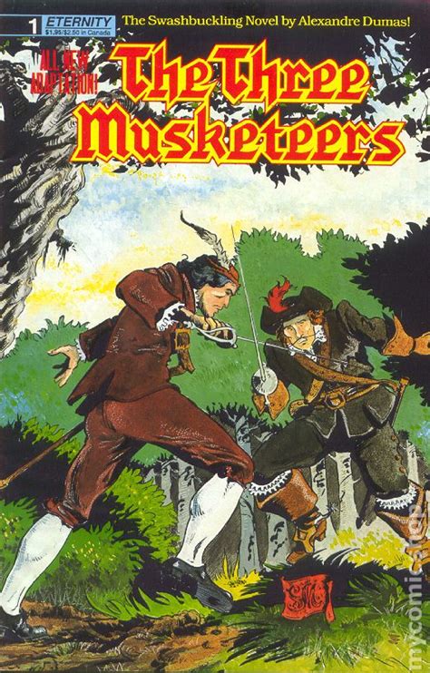 Three Musketeers 1988 Eternity Comic Books