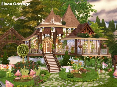 Elven Cottage By Pralinesims 2 Phòng Ngủ 40x30 Sims4 Clove Share