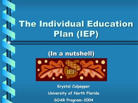 Ppt The Individual Education Plan Iep Powerpoint Presentation Free Download Id