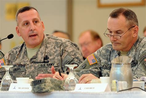 Senior Corps Leaders Discuss Fiscal Future With Forscom Imcom