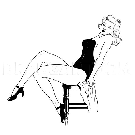 Classic Pin Up Sketch