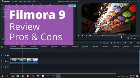 Filmora 9 Review Pros And Cons Youtube