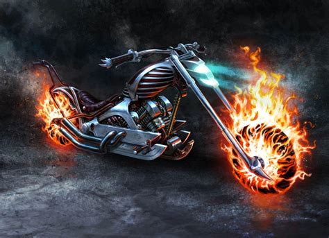 Ghost Rider Wallpaper Bike