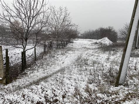 A Venit Iarna în Moldova Primii Fulgi Au Căzut în Mai Multe Localități
