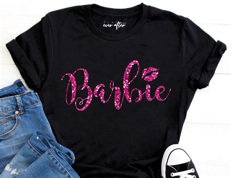Barbie Iron On Decal T Shirt Decal Personalized Decal Decal Etsy
