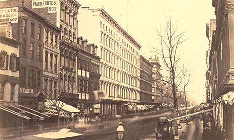 C 1855 Broadway From Broome Street Nyc New York City American