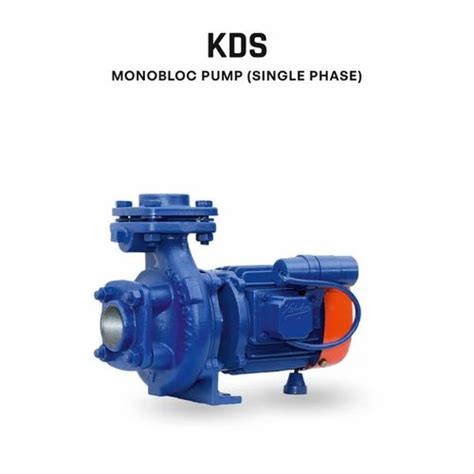 Kirloskar Kds Single Phase Monoblock Pumps Model Kds 314 3hp 2 Hp At Rs 28830piece In Nashik