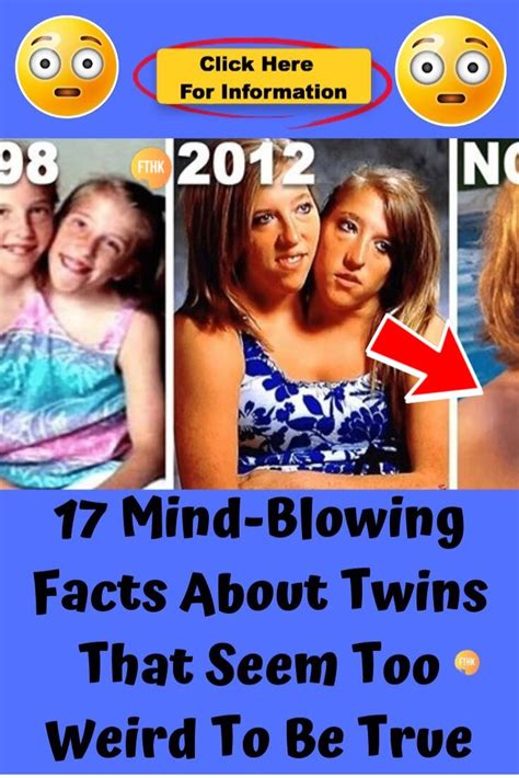 17 Mind Blowing Facts About Twins That Seem Too Weird To Be True Mind