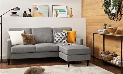 Modern and stylish design indoor sofa set fit perfectly with any indoor decor. Small Sectional Sofas & Couches for Small Spaces ...