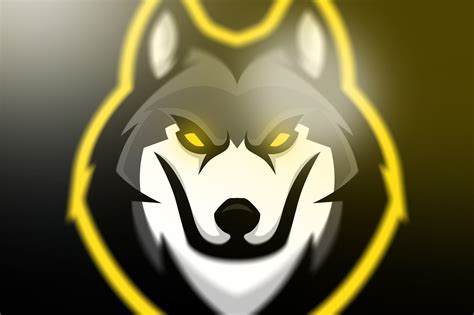 Wolf Head Mascot Logo Vector Logo De Lobo Logotipo An