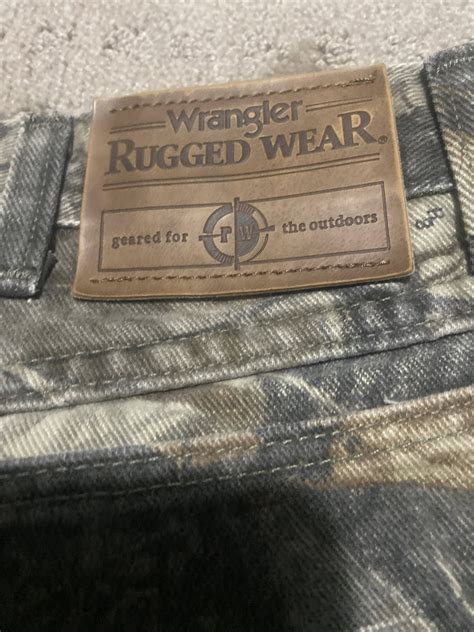 Wrangler Rugged Wear Camo Pants Camoretro