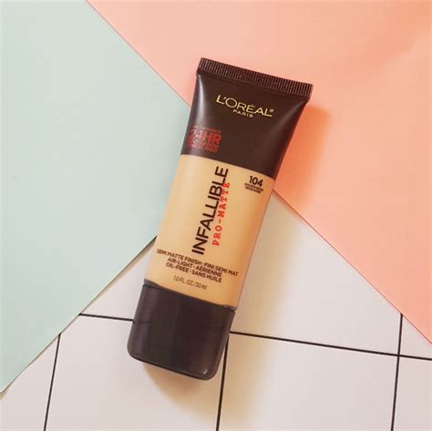 Loreal Infallible Pro Matte 24hr Foundation Review Style Vanity