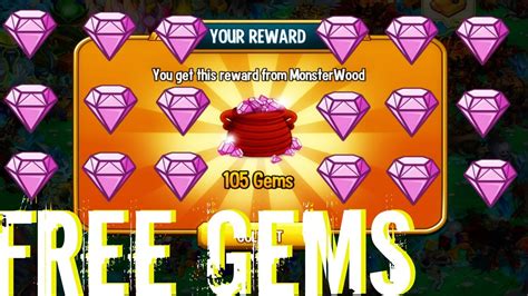 Monster Legends How To Get Free Gems Free Ways To Get Gems Youtube