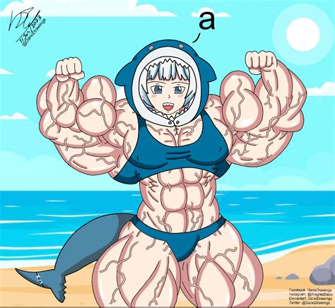 Rule 34 1girl Abs Biceps Big Muscles Danodrawings Extreme Muscles