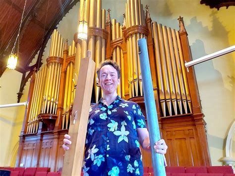 St Andrews United Church Pipe Organ Getting Cleaned Up For 100th