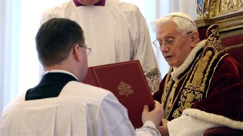 Pope Benedict Announces Resignation Pope Benedict Pope Benedict Xvi