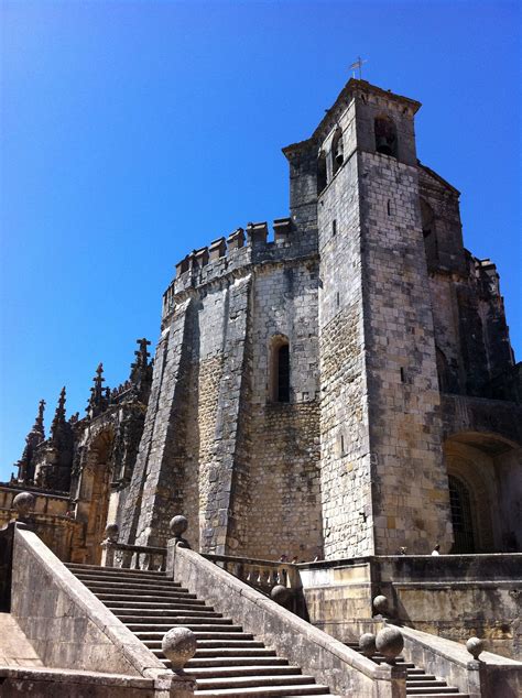 Tomar In Central Portugal Templar Fortress Cruzeiros Monumentos