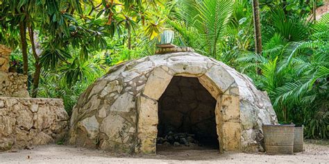 Temazcal Sweat Lodge In Indigenous Mesoamerica And North America