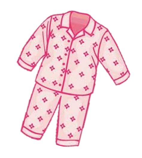 Pajama Clip Art Printable