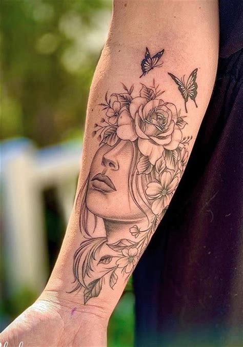 Fabulous Flower Tattoo Design In Right Tattoo Placement Ideas For