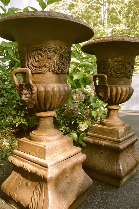 Pedestal Urns Urn Planters Flower Planters Outdoor Planters Outdoor