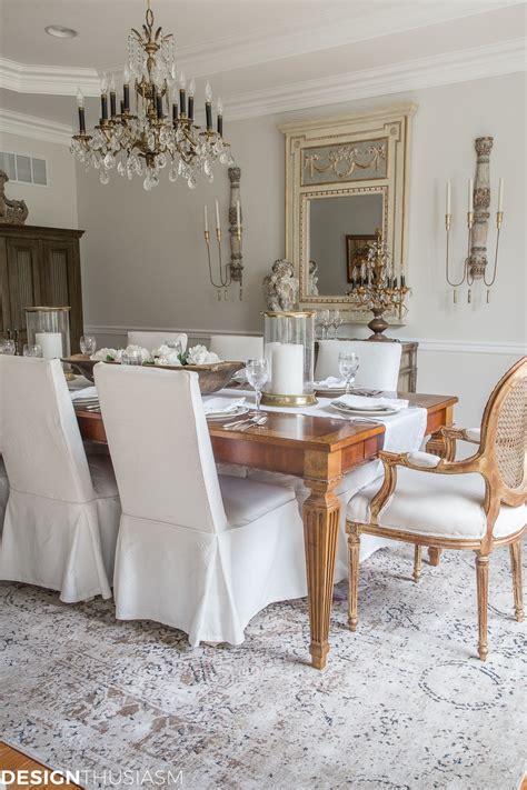 Modern French Country Dining Room