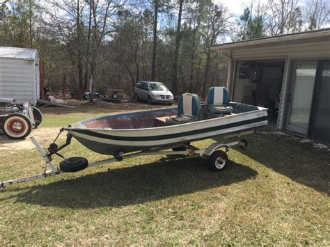 12 Foot Aluminum Jon Boat “sears” For Sale In Lexington Sc Offerup