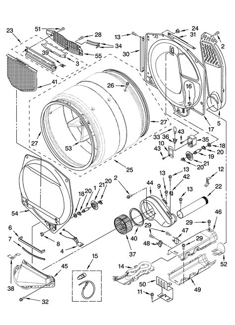 Kenmore Dryer Parts Diagram Heat Exchanger Spare Parts