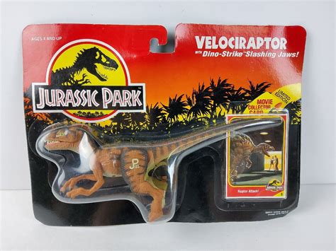Mavin Jurassic Park Velociraptor Dino Strike 1993 Kenner Vintage
