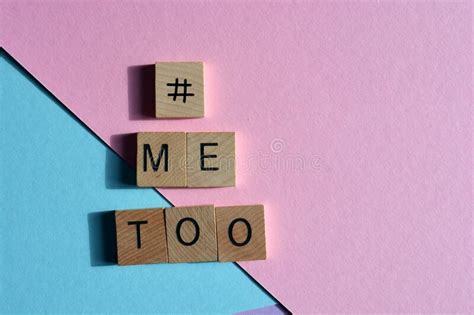 Me Too Movement Against Sexual Harassment Stock Image Image Of