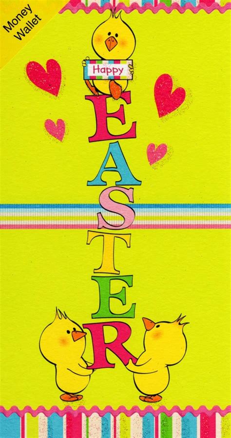 Happy Easter Money Wallet Cute T Card Cards Love Kates