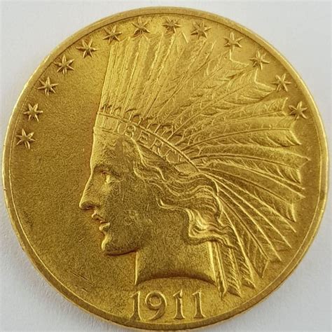 United States 10 Dollars 1911 Indian Head Gold Catawiki