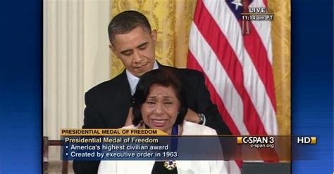 Sylvia Mendez Receives 2010 Medal Of Freedom C